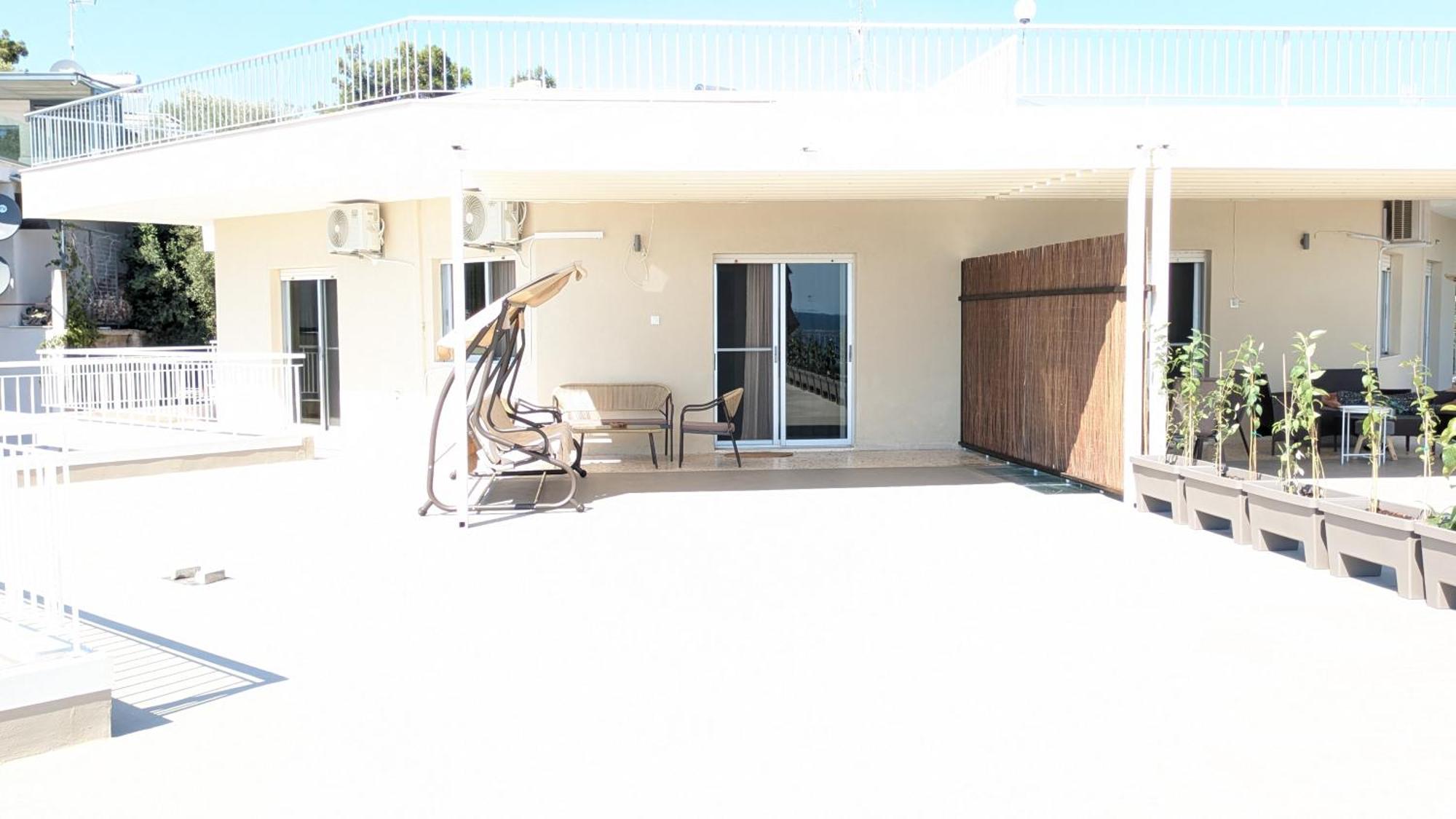 Beachfront Apartment Nea Moudania Dış mekan fotoğraf